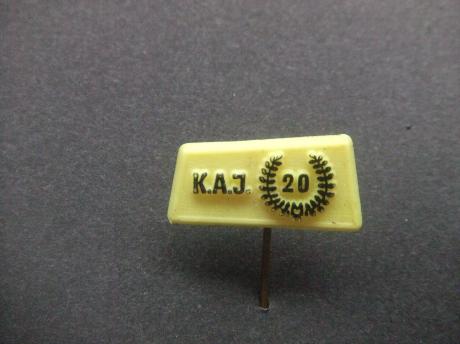 K.A.J.(Katholieke Arbeiders Jeugd )20 jarig jubileum